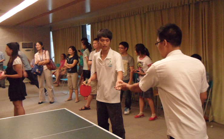 記九洲2012員工乒乓球賽